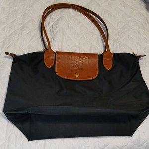 Black Longchamp Tote